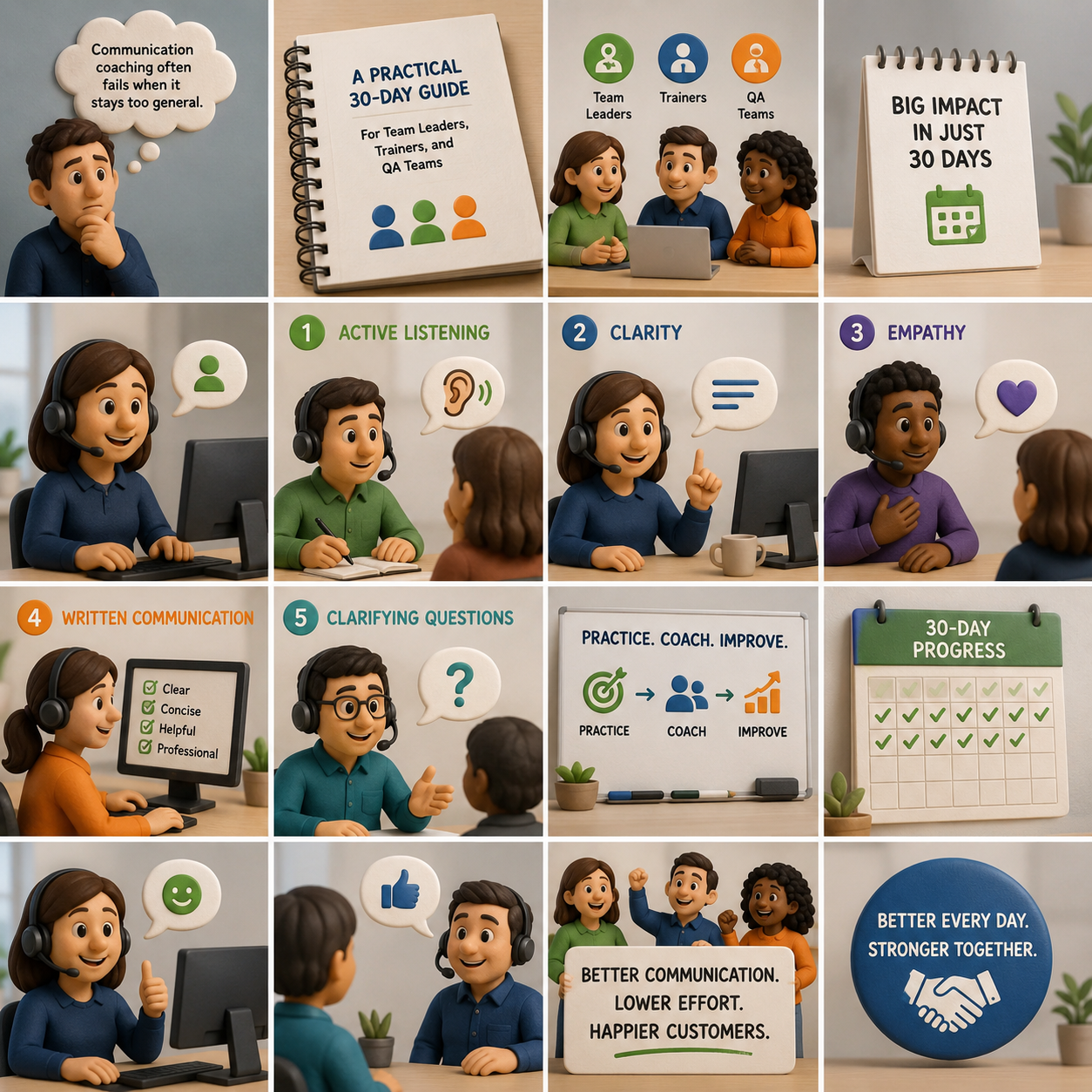 Five Coaching Activities That Improve Frontline Communication in 30 Days